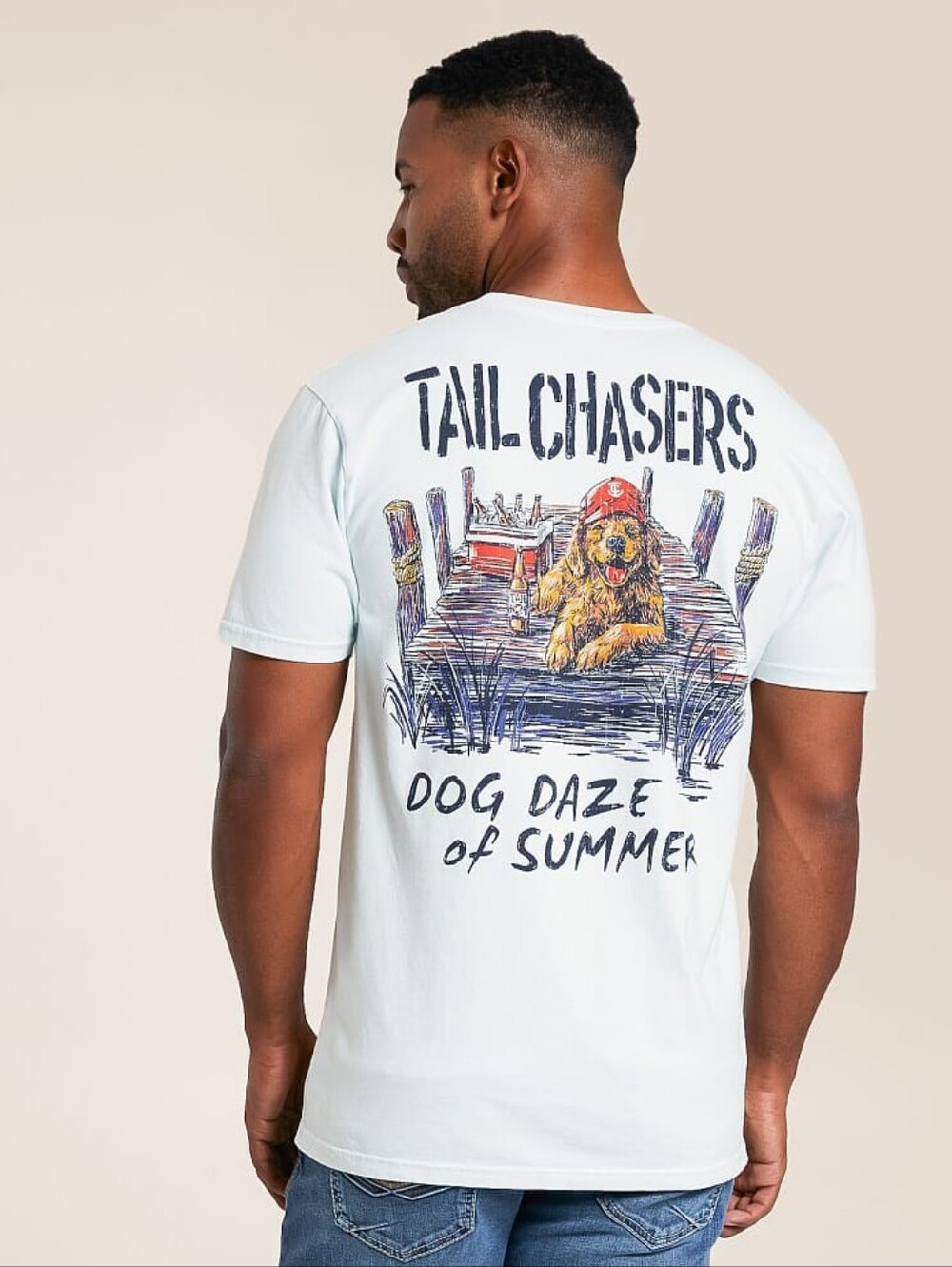 NWT | Tail Chasers Club Dog Daze Graphic T-Shirt | Medium